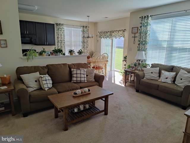 117 E Clarendon Dr, Smyrna, DE 19977 - living room with light carpet