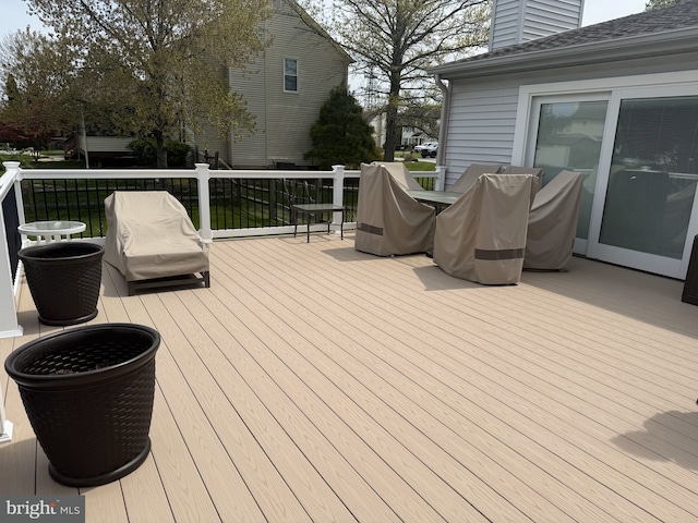 view of deck