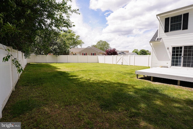 30085 Haymarket Ct, Salisbury, MD 21804 - view of yard featuring a deck