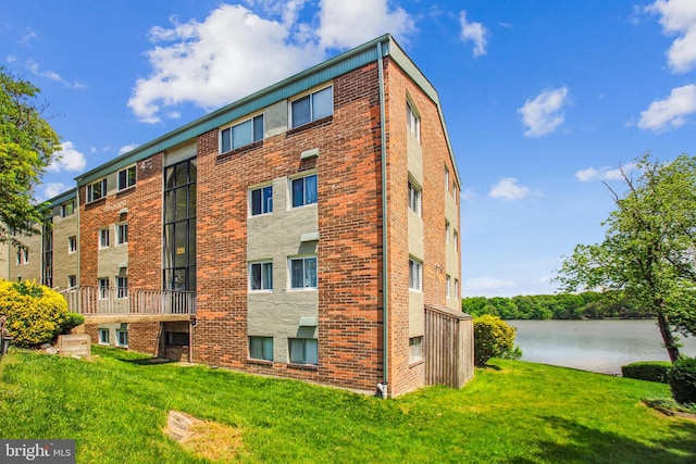 351 Gatewater Ct Unit C, Glen Burnie, MD 21060 - view of building exterior featuring a water view