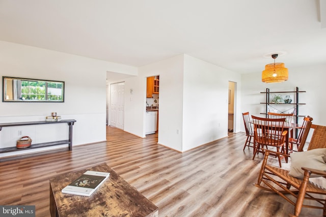 351 Gatewater Ct Unit C, Glen Burnie, MD 21060 - dining space with wood finished floors