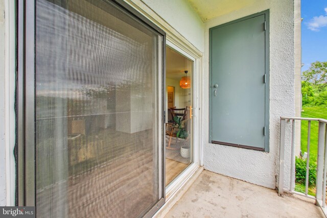 351 Gatewater Ct Unit C, Glen Burnie, MD 21060 - doorway to property with a balcony