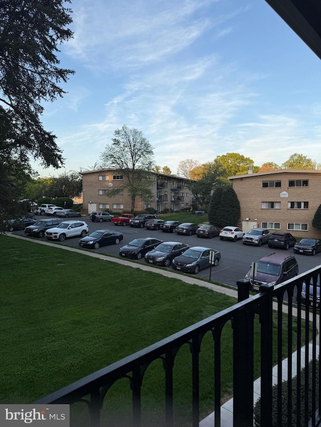 view of uncovered parking lot