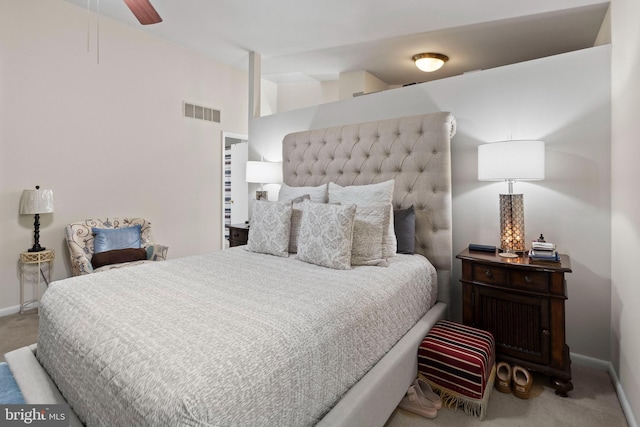 8101 Greenspring Way Unit 8101-E, Owings Mills, MD 21117 - carpeted bedroom featuring visible vents and baseboards