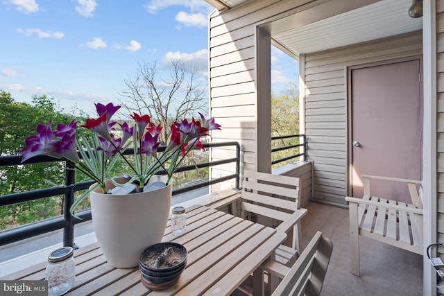 8101 Greenspring Way Unit 8101-E, Owings Mills, MD 21117 - view of balcony
