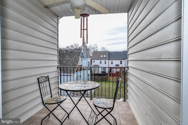107 Washington Square Ct, Occoquan, VA 22125 - view of balcony