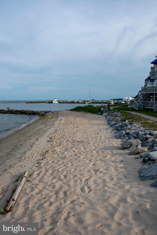 8074 Windward Key Dr, Chesapeake Beach, MD 20732 - water view featuring local beach