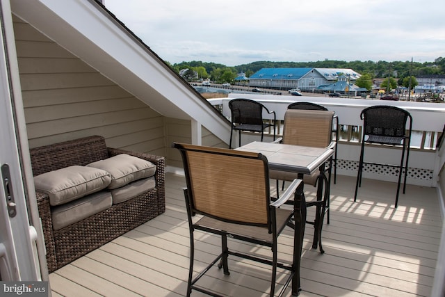8074 Windward Key Dr, Chesapeake Beach, MD 20732 - view of wooden terrace