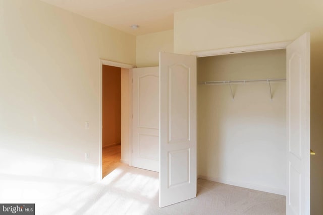 view of closet