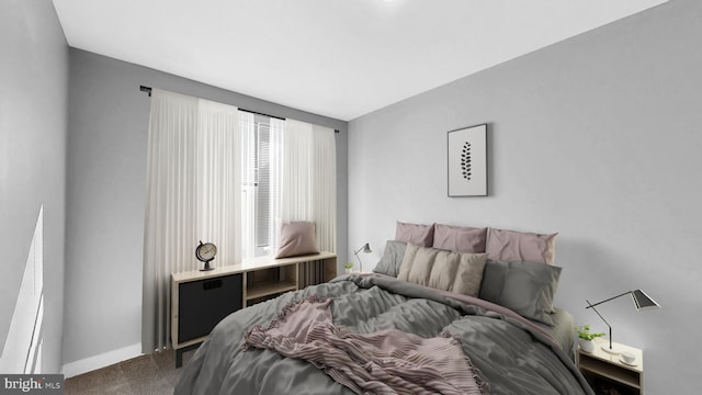 903 K St NE, Washington, DC 20002 - bedroom with dark carpet and baseboards