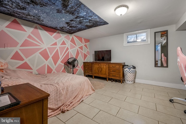 326 Glasgow St, Pottstown, PA 19464 - bedroom with baseboards and tile patterned flooring
