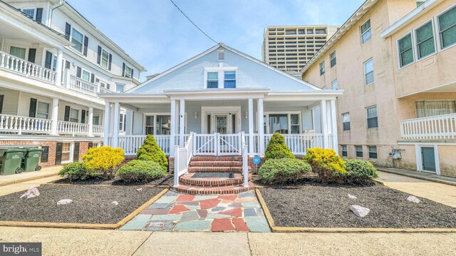 107 S Dover Ave, Atlantic City, NJ 08401 - exterior space featuring a porch
