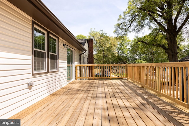 view of deck