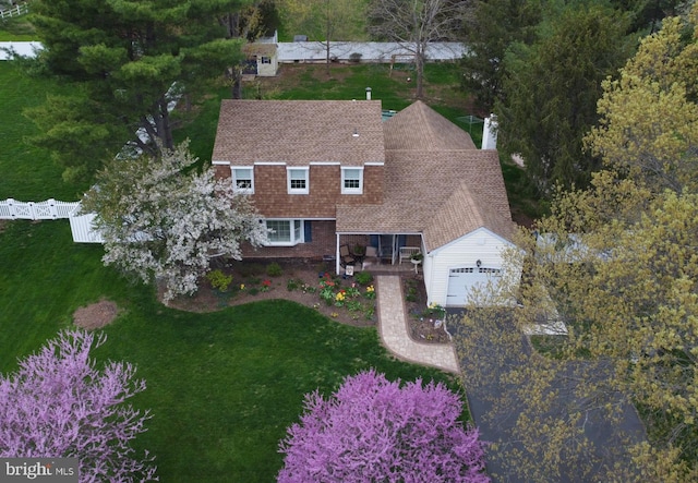 aerial view