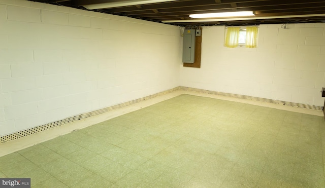 403 Leslie Ln, West Chester, PA 19382 - basement featuring electric panel and tile patterned floors
