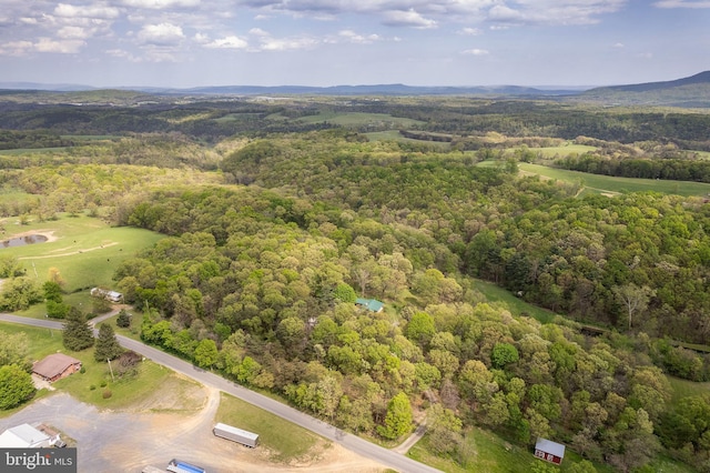 2385 Heide Cooper Rd, Shanks, WV 26761 - drone / aerial view with a wooded view