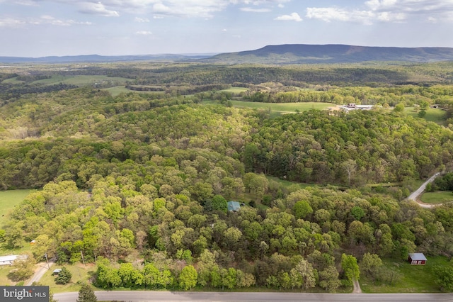 2385 Heide Cooper Rd, Shanks, WV 26761 - birds eye view of property with a mountain view and a wooded view