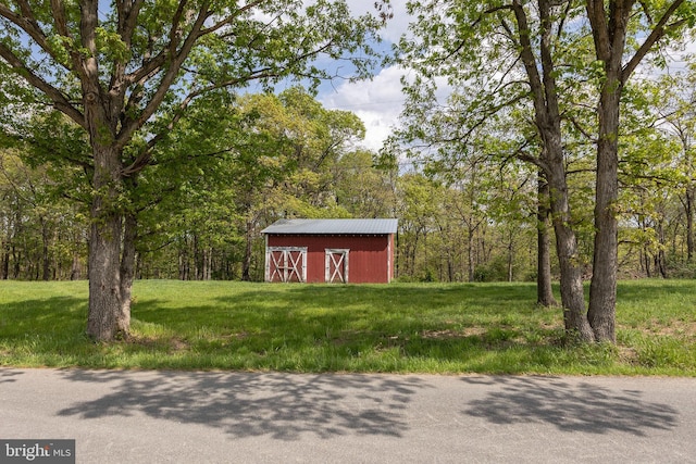 2385 Heide Cooper Rd, Shanks, WV 26761 - exterior space with an outdoor structure