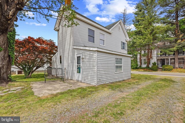 112 Walnut St, Church Hill, MD 21623 - view of property exterior featuring a yard