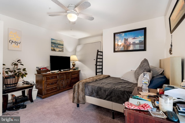 3907 Hannon Ct Unit 3B, Nottingham, MD 21236 - carpeted bedroom featuring ceiling fan