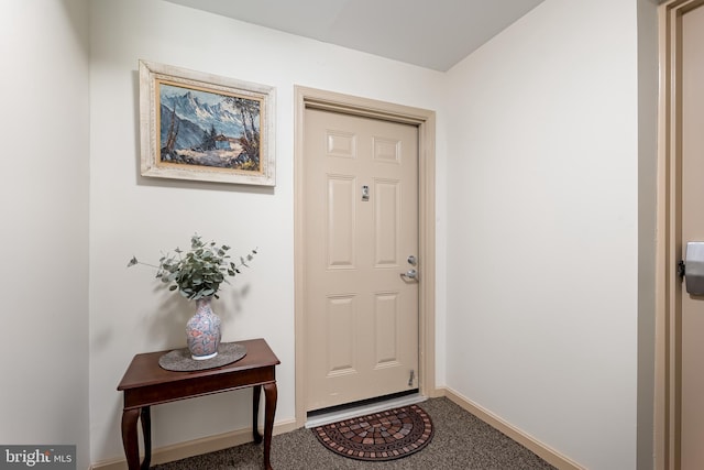 3907 Hannon Ct Unit 3B, Nottingham, MD 21236 - doorway featuring baseboards and carpet floors