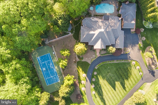 2619 Sledding Hill Rd, Oakton, VA 22124 - drone / aerial view