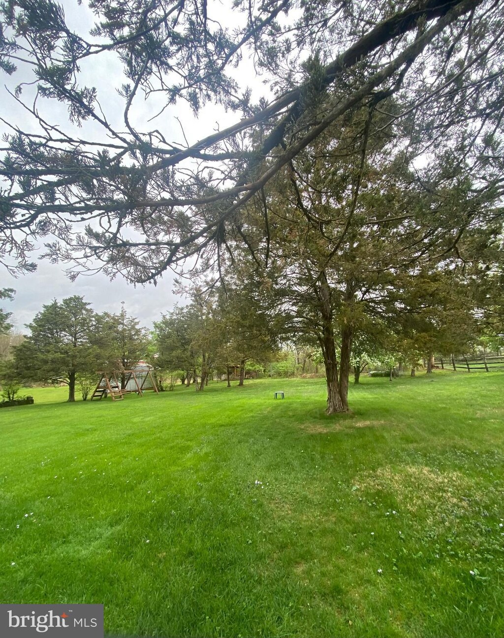 view of property's community with a lawn