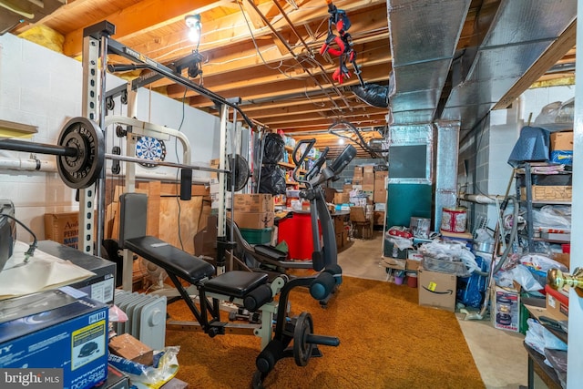 1069 E 2nd St, Red Hill, PA 18076 - view of unfinished basement