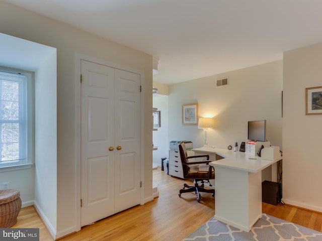 112 E Jefferson St E, Falls Church, VA 22046 - office with light wood finished floors and baseboards