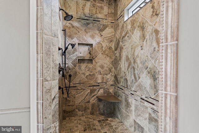 360 Fishing Creek Valley Rd, Harrisburg, PA 17112 - bathroom featuring a tile shower