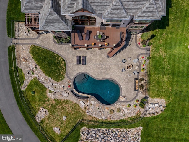 aerial view