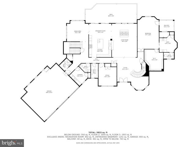 360 Fishing Creek Valley Rd, Harrisburg, PA 17112 - floor plan / room layout