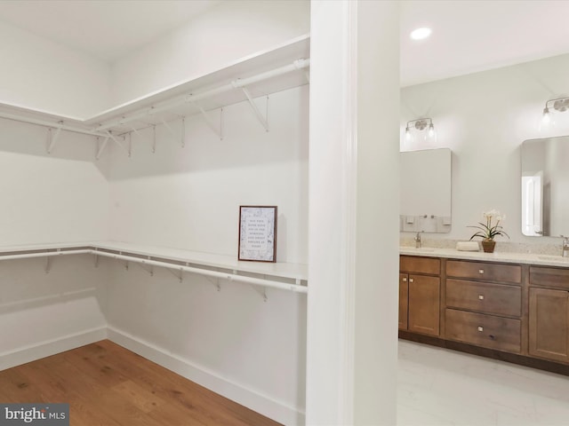 149 Matthew Dr, Chambersburg, PA 17201 - spacious closet featuring a sink and light wood-style flooring