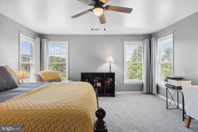 16 Zachary Ct, Boonsboro, MD 21713 - bedroom featuring baseboards, carpet, and a ceiling fan