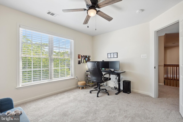 16 Zachary Ct, Boonsboro, MD 21713 - office featuring healthy amount of natural light, carpet, and baseboards