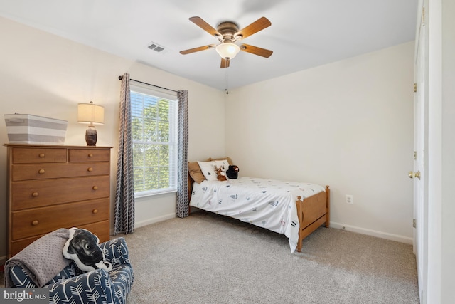 16 Zachary Ct, Boonsboro, MD 21713 - carpeted bedroom featuring baseboards and ceiling fan