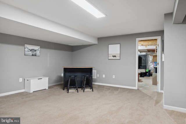 16 Zachary Ct, Boonsboro, MD 21713 - finished below grade area featuring carpet and baseboards