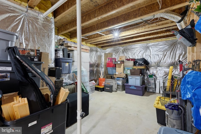 16 Zachary Ct, Boonsboro, MD 21713 - view of unfinished below grade area