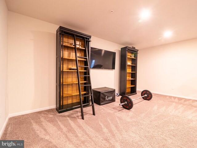 9318 Sydney Way, Laurel, MD 20723 - interior space featuring carpet flooring and baseboards