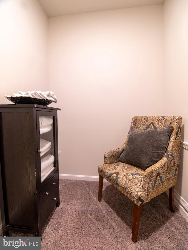 9318 Sydney Way, Laurel, MD 20723 - living area featuring baseboards and carpet flooring