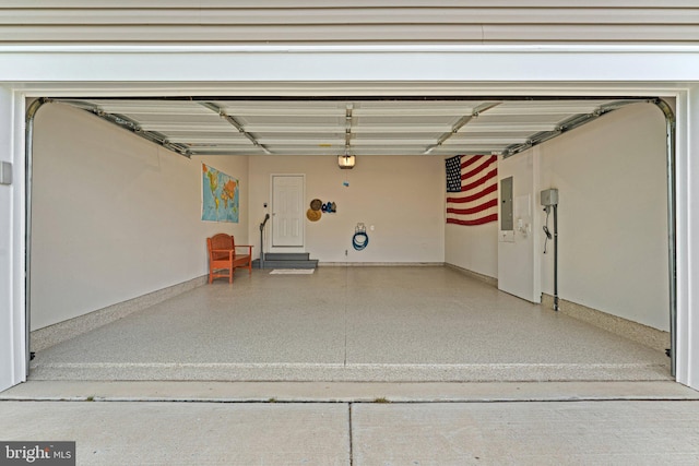 213 Denison St, Fredericksburg, VA 22406 - garage with electric panel