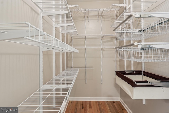 24 Monument Dr, Stafford, VA 22554 - spacious closet with wood finished floors