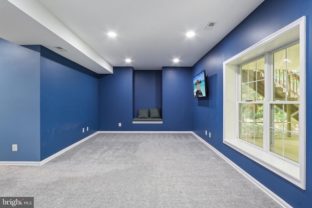 24 Monument Dr, Stafford, VA 22554 - carpeted spare room with visible vents, baseboards, and plenty of natural light