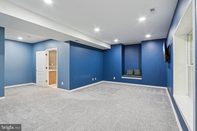 24 Monument Dr, Stafford, VA 22554 - carpeted spare room with recessed lighting, baseboards, and visible vents