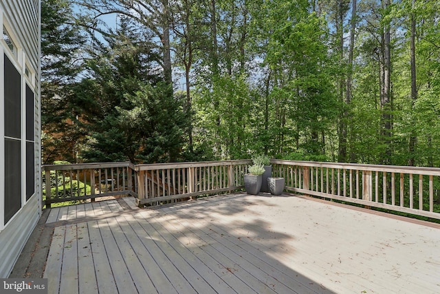 24 Monument Dr, Stafford, VA 22554 - view of wooden deck