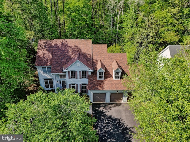 24 Monument Dr, Stafford, VA 22554 - aerial view featuring a view of trees