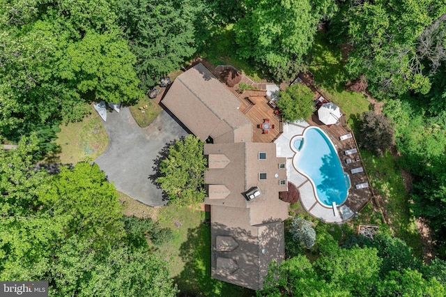 3 Hickory Ln, Chadds Ford, PA 19317 - aerial view of property and surrounding area with a pool