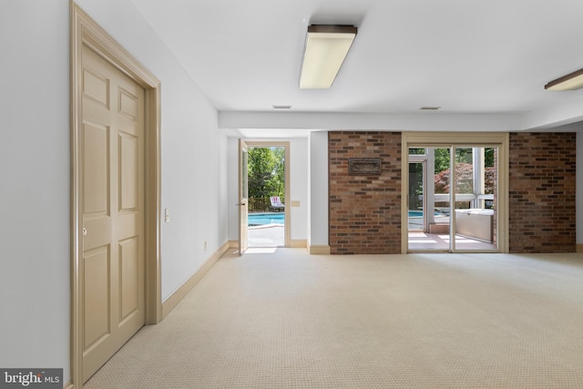 3 Hickory Ln, Chadds Ford, PA 19317 - unfurnished living room with carpet flooring and baseboards