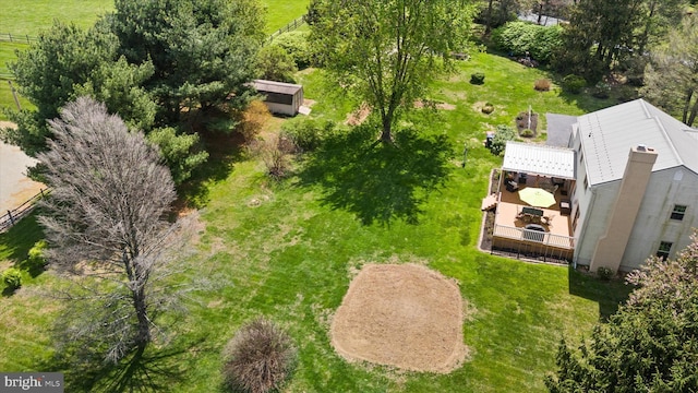 drone / aerial view