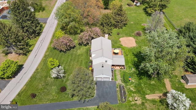 drone / aerial view